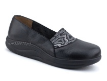 81-22-417/58Ч Рикосс (Ricoss) туфли для взрослых, кожа, черный, полнота 9 в Ставрополе