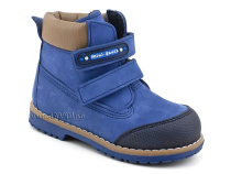 505 Д(23-25) Минишуз (Minishoes), ботинки ортопедические профилактические, демисезонные утепленные, нубук, байка, джинс в Ставрополе