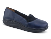 81-22-417/58С Рикосс (Ricoss) туфли для взрослых, кожа, синий, полнота 9 в Ставрополе